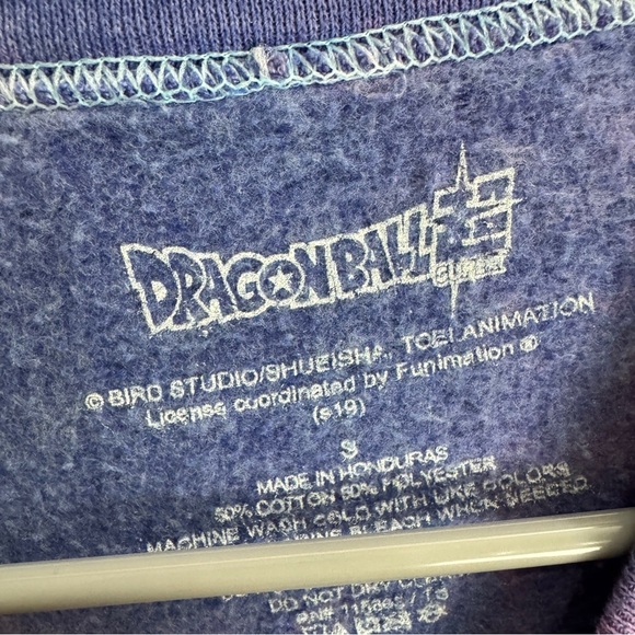 Dragonball Goku Trunks Vintage Tie Dye Pullover Size Small - Picture 3 of 7